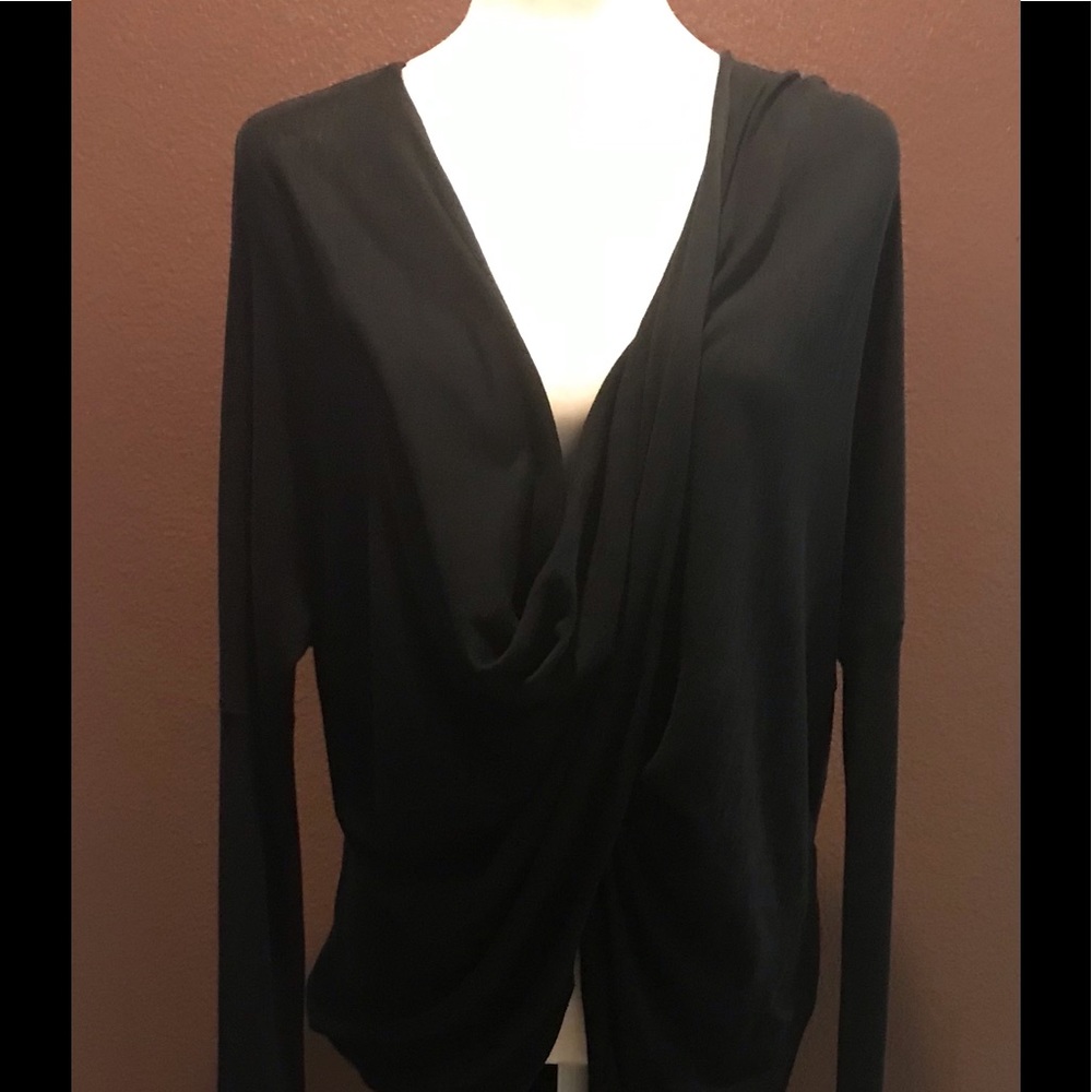 BCBG size X Small Black Twist top.